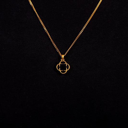 COLGANTE TREBOL BLACK