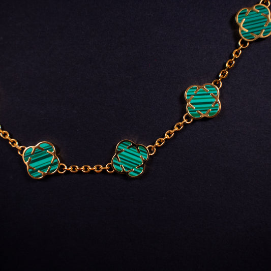 PULSERA TREBOL GREEN