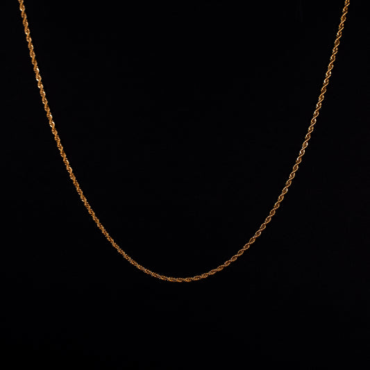 CADENA TOURBILLON GOLD 2.5MM