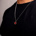 COLGANTE TREBOL RED