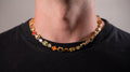 COLLAR DE GEMAS GOLD