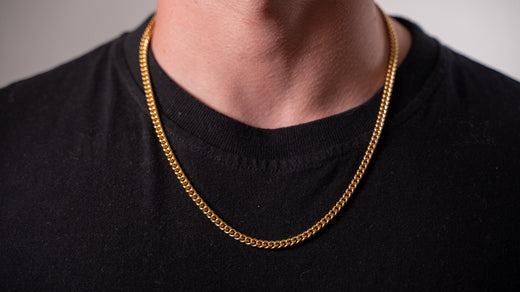 CADENA CUBAN 5MM GOLD