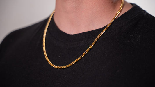 CADENA CUBAN 5MM GOLD