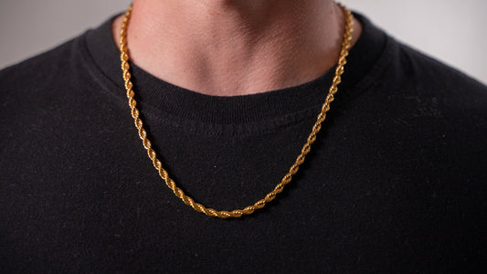 CADENA TOURBILLON GOLD 5MM