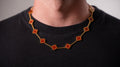 COLLAR TREBOL RED