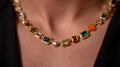 COLLAR DE GEMAS GOLD