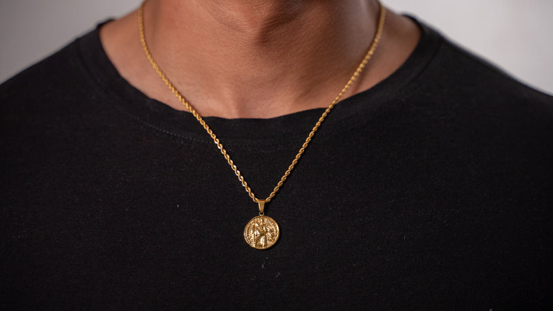COLGANTE ST. CHRISTOPHER GOLD