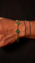 PULSERA TREBOL GREEN