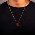 COLGANTE TREBOL RED