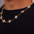 COLLAR TREBOL WHITE