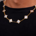COLLAR TREBOL WHITE