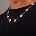 COLLAR TREBOL WHITE