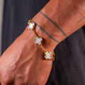 PULSERA TREBOL WHITE