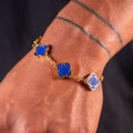PULSERA TREBOL BLUE