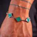 PULSERA TREBOL GREEN