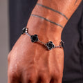 PULSERA TREBOL BLACK