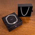 CUBAN SET - CUBAN CHAIN 5MM + PULSERA 8MM