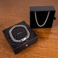 CUBAN SET - CUBAN CHAIN 5MM + PULSERA 8MM