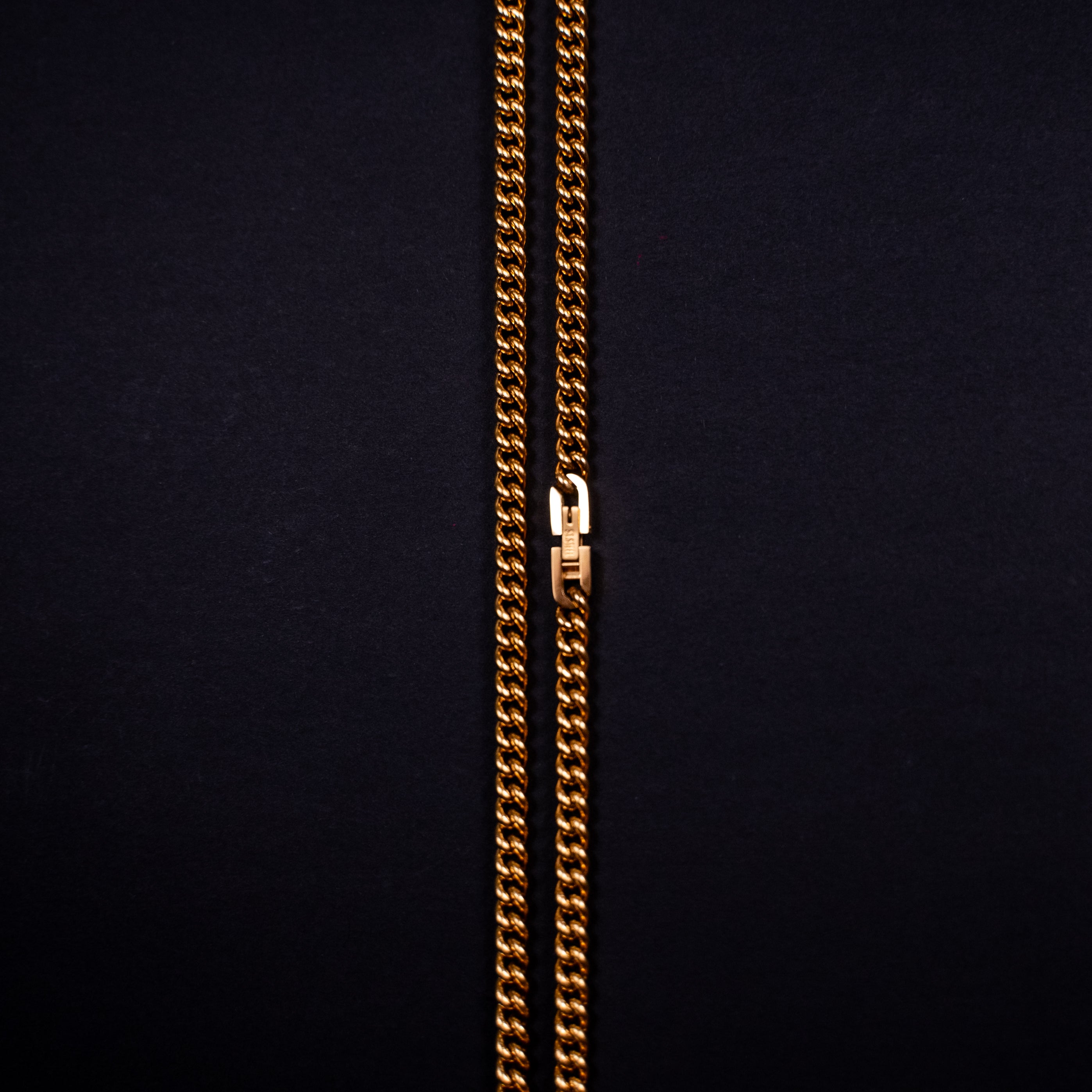 CADENA CUBAN 5MM GOLD