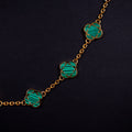 PULSERA TREBOL GREEN