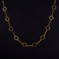 COLLAR TREBOL BLACK GOLD