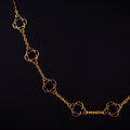COLLAR TREBOL BLACK GOLD