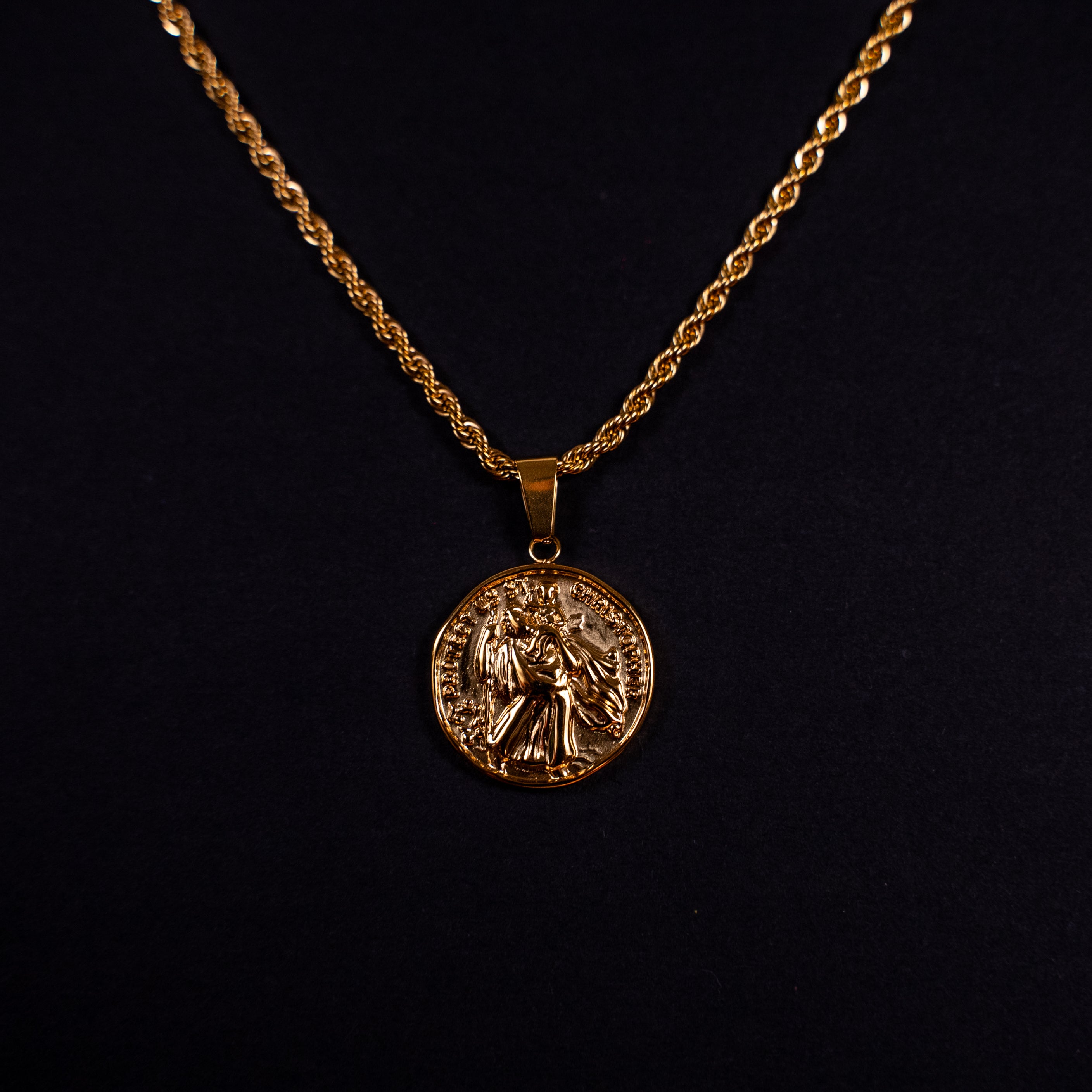 COLGANTE ST. CHRISTOPHER GOLD