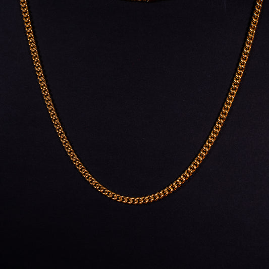 CADENA CUBAN GOLD 5MM