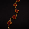 PULSERA TREBOL RED