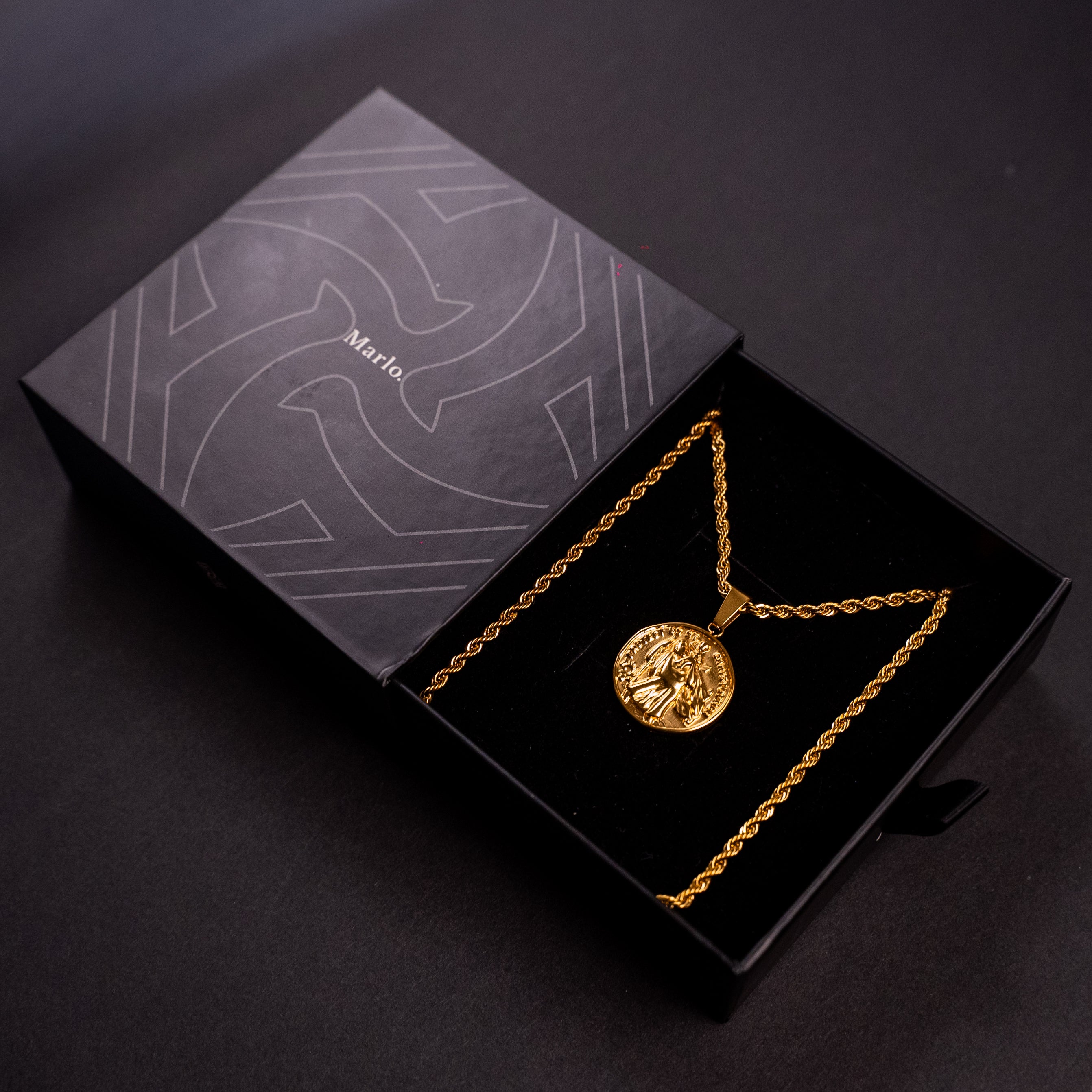 COLGANTE ST. CHRISTOPHER GOLD