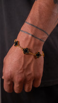 PULSERA TREBOL BLACK
