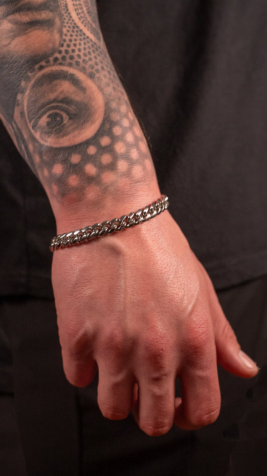 PULSERA CUBAN 8MM