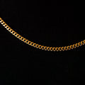 CADENA CUBAN 3MM GOLD