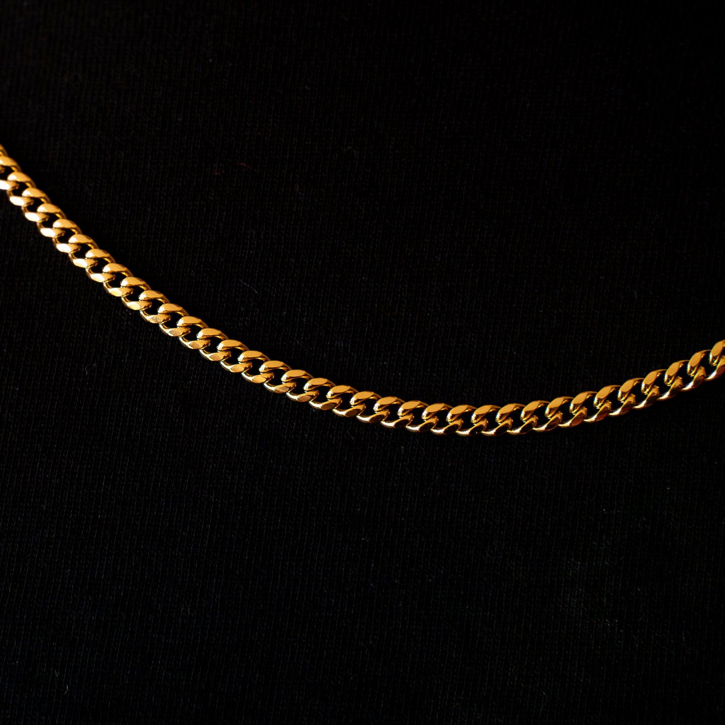 CADENA CUBAN GOLD 3MM
