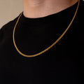 CADENA CUBAN 3MM GOLD