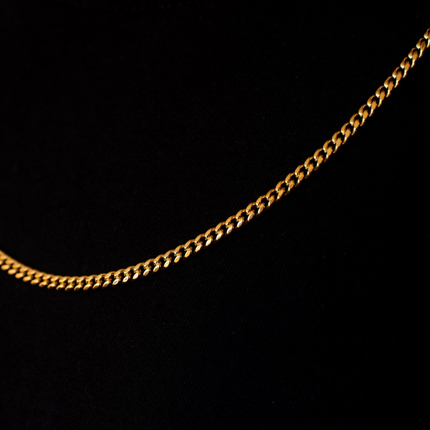 CADENA CUBAN GOLD 3MM