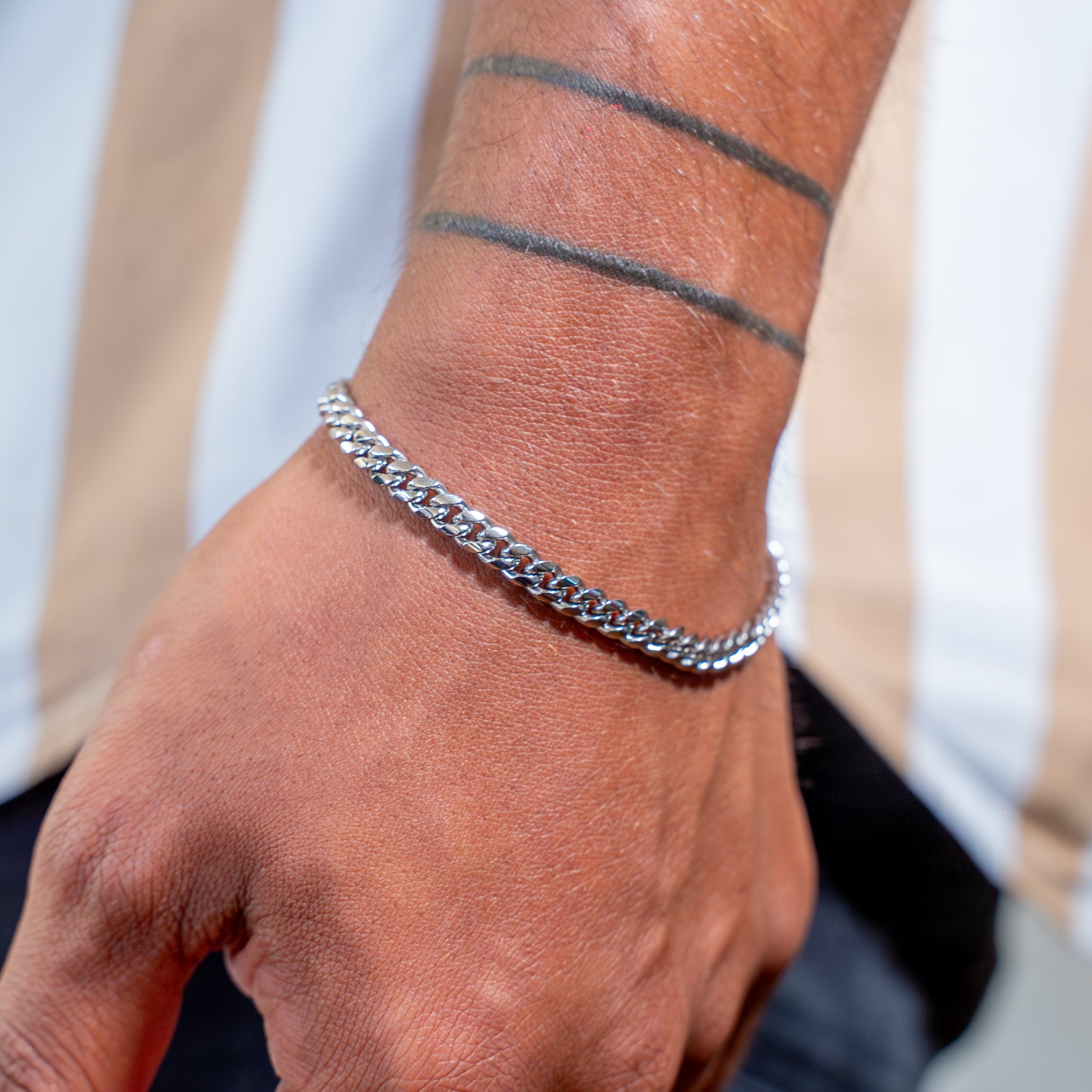 PULSERA CUBAN 5MM