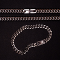 CUBAN SET - CUBAN CHAIN 5MM + PULSERA 8MM