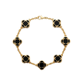 PULSERA TREBOL BLACK