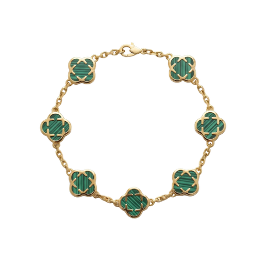 PULSERA TREBOL GREEN